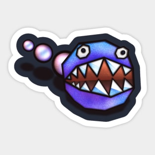 Shiny Chomper Sticker